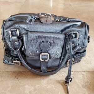 Chloe Paddington Metallic Gunmetal